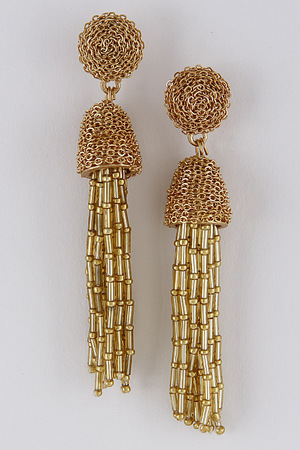 Jewel Tassel Earrings 7FAF5